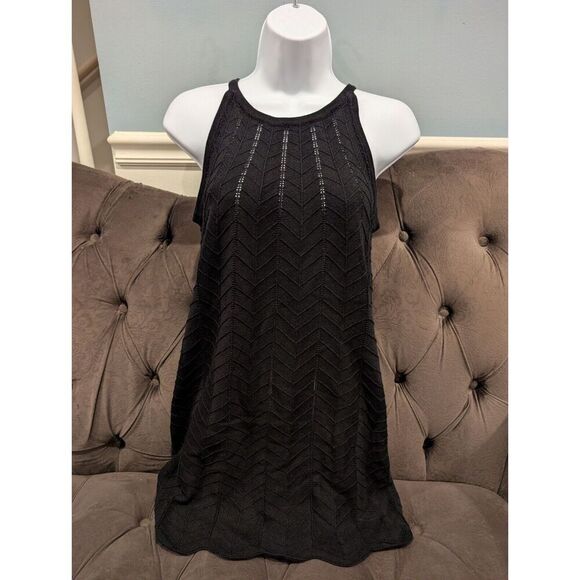 JOIE Crochet Dress Short Chevron Scalloped Bottom Size S BNWT - Picture 1 of 11